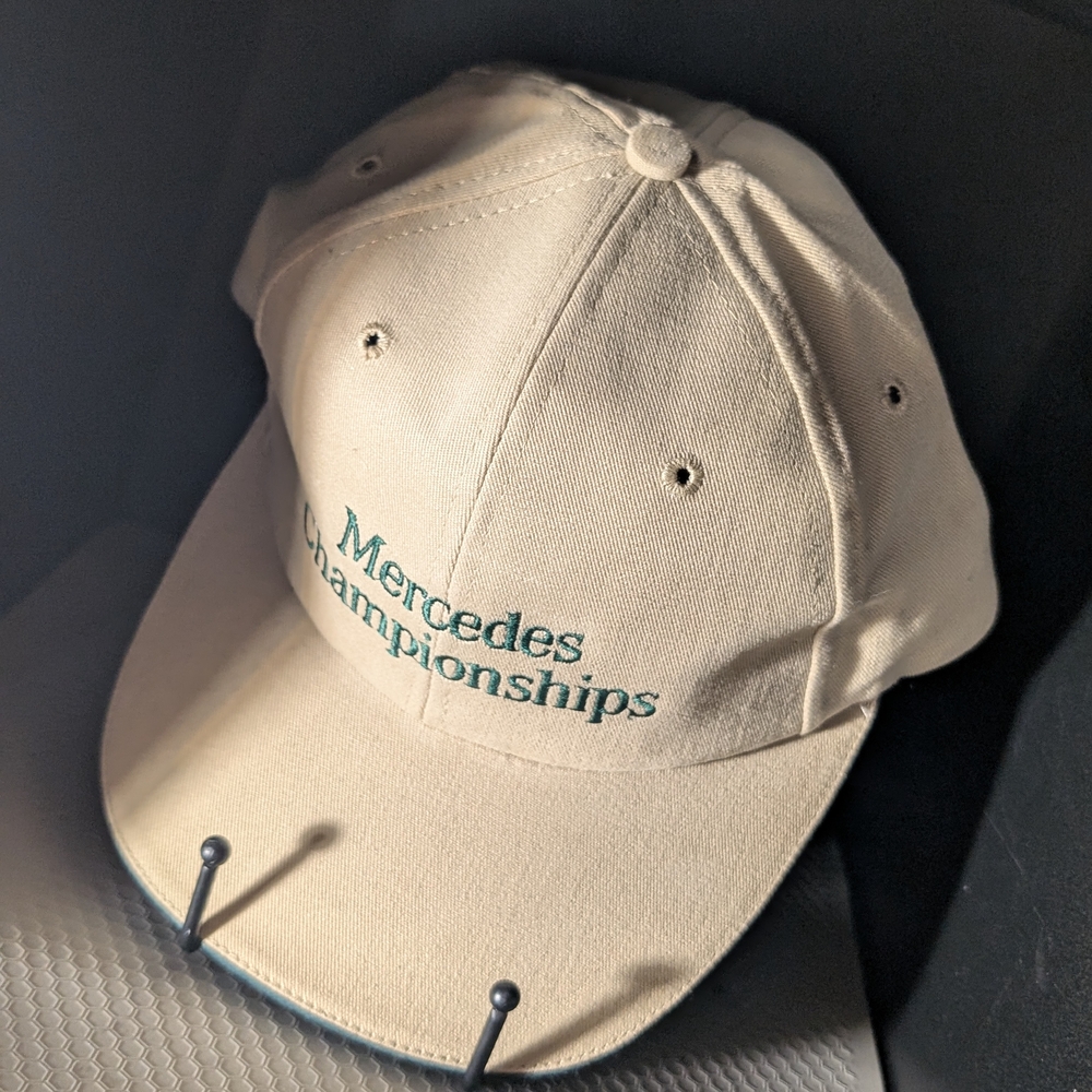 Mercedes Championships Beige Cap